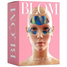 Набор микроигольных патчей BLOM WRINKLE TOX. 6 патчей для лба + 6 пар патчей для кожи под глазами