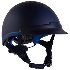 Шлем 120, Неоновый Синий/Темно-Синий/Асфальтово-Синий M/55-58 см, FOUGANZA X Декатлон Decathlon