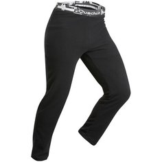 Мужское термобелье для горного треккинга TREK 100 флисовые, размер: XL, цвет: Черный FORCLAZ Х Декатлон Decathlon