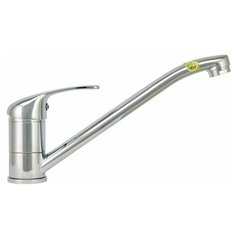 Латунный смеситель для мойки одноручный "Eleanti", карт. 35 мм, крепеж гайка