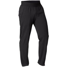 Брюки для мягкой йоги мужские, размер: L / W34 L34, цвет: Черный KIMJALY Х Декатлон Decathlon