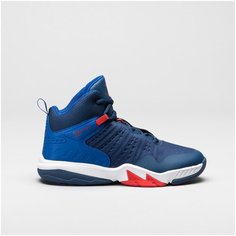 Кроссовки для баскетбола детские SS500H , размер: EU37, цвет: Сине-Фиолетовый/Рубиновый TARMAK Х Декатлон Decathlon