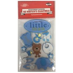 Декоративные элементы "С рождением сына", 18x11 см Проф Пресс