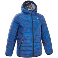 Куртка походная MH500 детская, размер: 123-130 CM 7-8, цвет: Синий QUECHUA Х Декатлон Decathlon