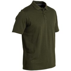 Поло муж. с короткими рукавами для охоты 100, размер: XL, цвет: Бронзовый Хаки SOLOGNAC Х Декатлон Decathlon