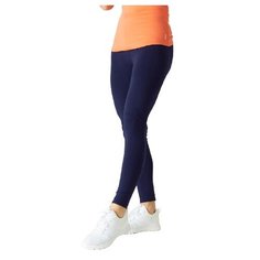 Легинсы хлопковые для фитнеса женские темно-синие Salto NYAMBA Х Декатлон XL / W35 L31 Decathlon