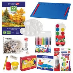 Набор для развития и творчества в подарочной коробке BRAUBERG ART BOX "НАБОР ДЛЯ ТВОРЧЕСТВА", 15 предметов, 880125