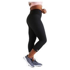 Леггинсы короткие для фитнеса черный M RU44(L31) DOMYOS Х Декатлон Decathlon