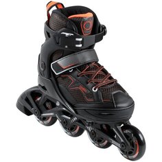 РОЛИКИ ДЕТСКИЕ FIT 3 РАЗДВИЖНЫЕ черные OXELO X Декатлон Decathlon