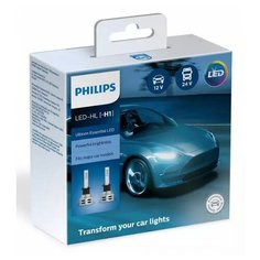 Светодиодная лампа PHILIPS H1 Ultinon Essential LED 6500K, 2 шт.
