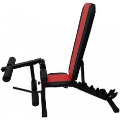 Скамья SportLim Orion Lite 100418 красный/черный