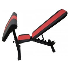 Скамья SportLim Orion Lite 100411/100421/100431 черный/красный