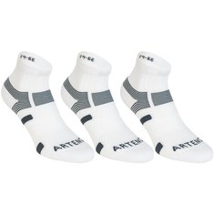 Носки для игры в большой теннис со средней манжетой RS 560 комплект из 3 пар ARTENGO Х Decathlon Белоснежный EU39/42