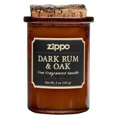 Ароматизированная свеча Zippo Dark Rum & Oak 70016