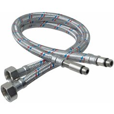 Гибкая подводка "Lytcho eco" для воды в стальной оплетке (стальная гайка), г/ш 3000 мм