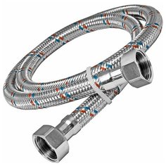 Гибкая подводка "Lytcho eco" для воды в стальной оплетке(стальная гайка), Г/Г, 1800 мм