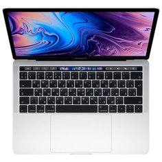 Ноутбук Apple MacBook Pro 13 Mid 2019 (Intel Core i5 2400MHz/13.3"/2560x1600/8GB/512GB SSD/Intel Iris Plus Graphics 655/macOS) MV9A2RU/A, серебристый