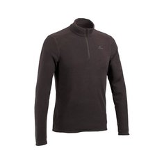 Толстовка походная мужская MH100 QUECHUA Х Декатлон, S черный Decathlon