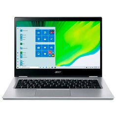 Ноутбук Acer Spin 3 SP314-54N-31MF (Intel Core i3 1005G1 1200MHz/14"/1920x1080/4GB/256GB SSD/Intel UHD Graphics/Windows 10 Home) NX.HQCER.006, серебристый