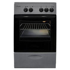 Электрическая плита ЛЫСЬВА-EF3001MK00 (ЭПС 301 МС) стеклокерамика (серый металлик, без крышки)