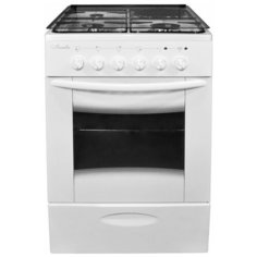 Газовая плита лысьва ЭГ 1 3г 01 МС-2у белая, со стекл. крышкой