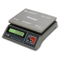 Весы фасовочные MERCURY M-ER 326AFU-3.01, LCD (0,01-3 кг), дискретность 1 г, платформа 255x205 мм, 326AFU-3.01 LCD Mertech