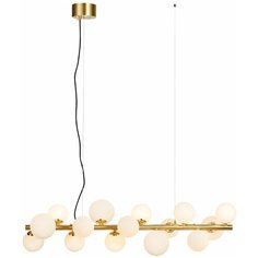 Подвесная люстра Lussole Wilcox LSP-8383, Золото, G9 600