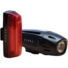 Набор светодиодных фонарей для велосипеда ST 920 USB перед/зад, размер: единый ELOPS Х Декатлон Decathlon
