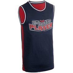 Майка баскетбольная двухсторонняя T500R TARMAK Х Декатлон L Серый/Черный Decathlon