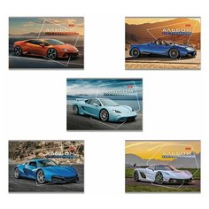 Альбом для рисования А4, 32л Hatber "Автотюнинг" (100 г/кв.м, скрепка, 205х290мм) 45шт. (32А4В)