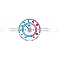 Термометр оконный биметаллический на липучках RST 02094