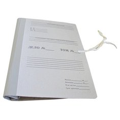Короб Attache Economy, на завязках с гребешками, 80 мм (874878)