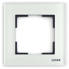 Рамка 1п LUXARArt 15.901.20, белый