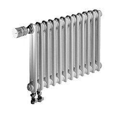 Радиатор трубчатый сталь Zehnder Charleston 2056 558 с нижней подводкой, кол-во секций: 30, 1380 мм.