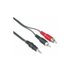 Кабель HAMA 2xRCA (M) - 3.5 Jack (M), 2м (H-48913) (00048913)
