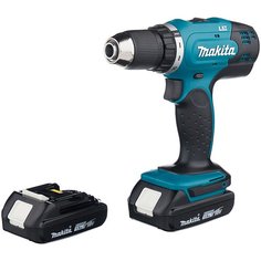 Аккумуляторная дрель-шуруповерт Makita DDF453SYE Li-Ion 1.5 А·ч 18 В х2 кейс