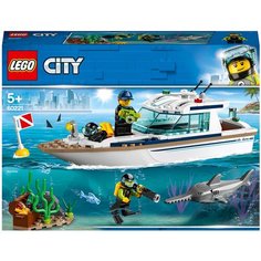 Конструктор LEGO City 60221 Яхта для дайвинга