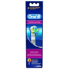 Насадка Oral-B FlossAction EB 25-2 для электрической щетки, белый, 2 шт.