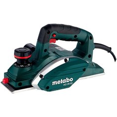 Сетевой электрорубанок Metabo HO 26-82 коробка, 620 Вт зеленый/черный