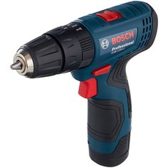 Аккумуляторная ударная дрель-шуруповерт BOSCH GSB 120-LI Li-Ion 2.0 А-ч 12 В х2 кейс