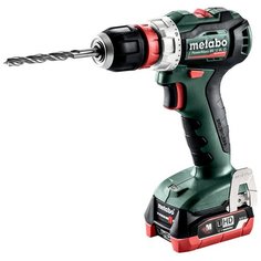 Аккумуляторная дрель-шуруповерт Metabo PowerMaxx BS 12 BL Q 4.0Ач х2 LiHD кейс