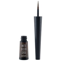 Aden Подводка для глаз матовая Matte Liquid Liner, оттенок brown