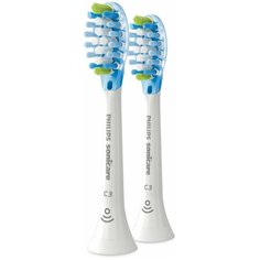 Насадка Philips Sonicare C3 Premium Plaque Defence HX9042/17 для звуковой щетки, белый, 2 шт.