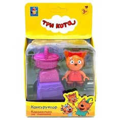 Конструктор 1 TOY Три кота Т19751 Карамелька на пикнике