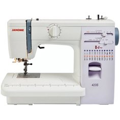 Швейная машина Janome 423S / 5522, бело-сиреневый