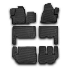 Комплект ковриков салона ELEMENT CARFRD00029k для Ford Tourneo 6 шт. черный