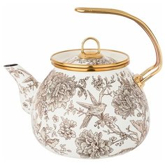 Agness Чайник Royal Garden 950-089, бежевый/золотистый