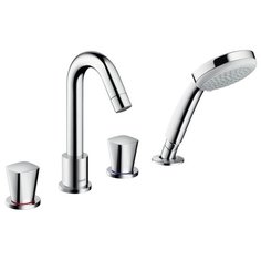 Смеситель с душевой лейкой встраиваемый hansgrohe Logis 71314000 хром