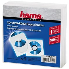 Конверт HAMA 00062672, 100 шт., белый