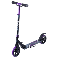 Городской самокат Ridex Liquid, черный/фиолетовый